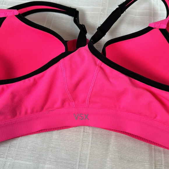 VSX sport bra 34b women’s neon pink - Picture 4 of 7